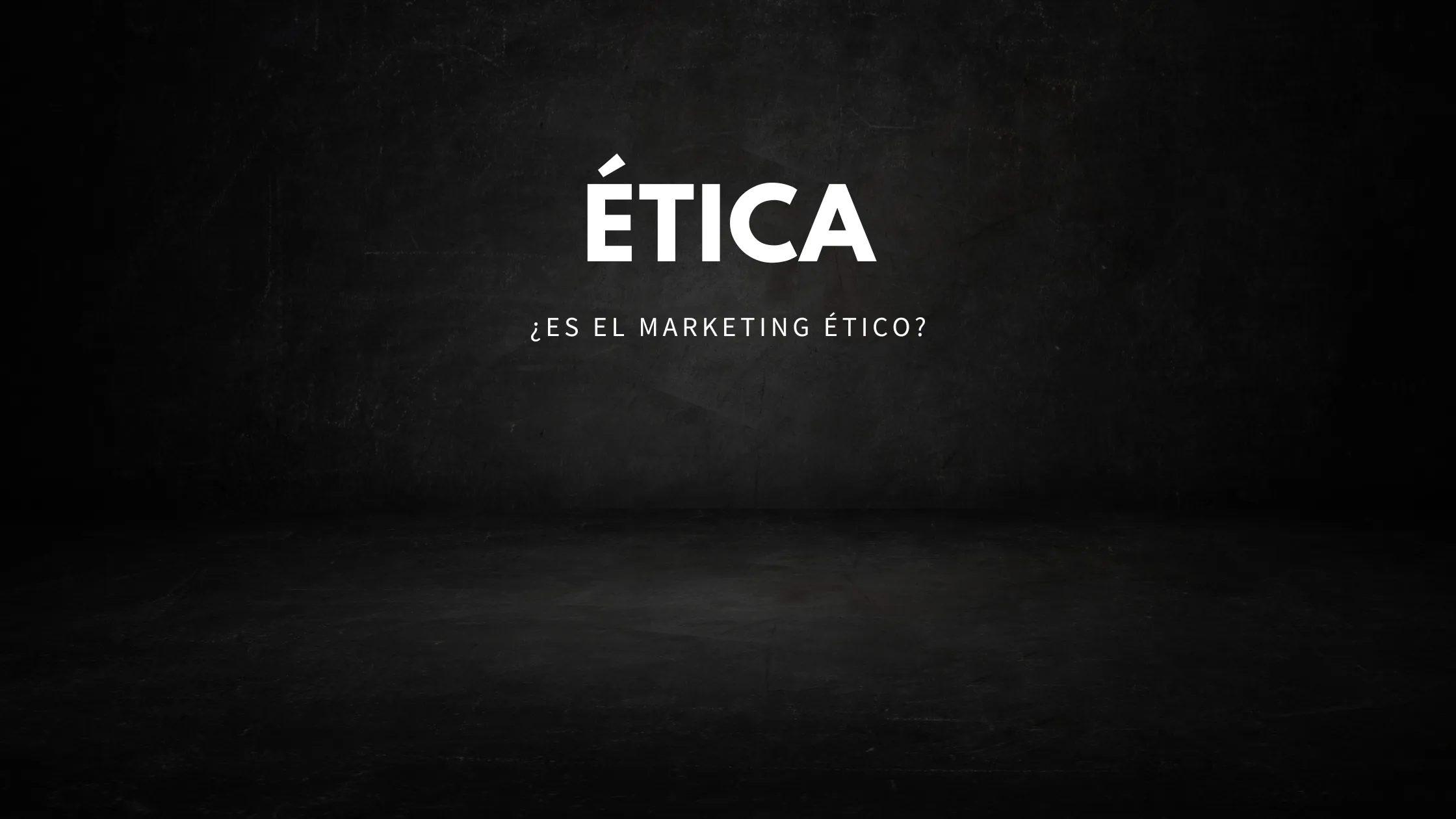 En este momento estás viendo ¿Es el Marketing ético? Más allá de definiciones vacías